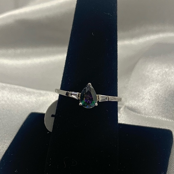 Sterling silver multicolored ring - Picture 3 of 6